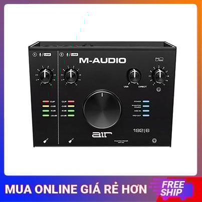  M-AUDIO AIR192X6 CARD ÂM THANH THU ÂM 2 IN/2 OUT (Hàng trưng bán)