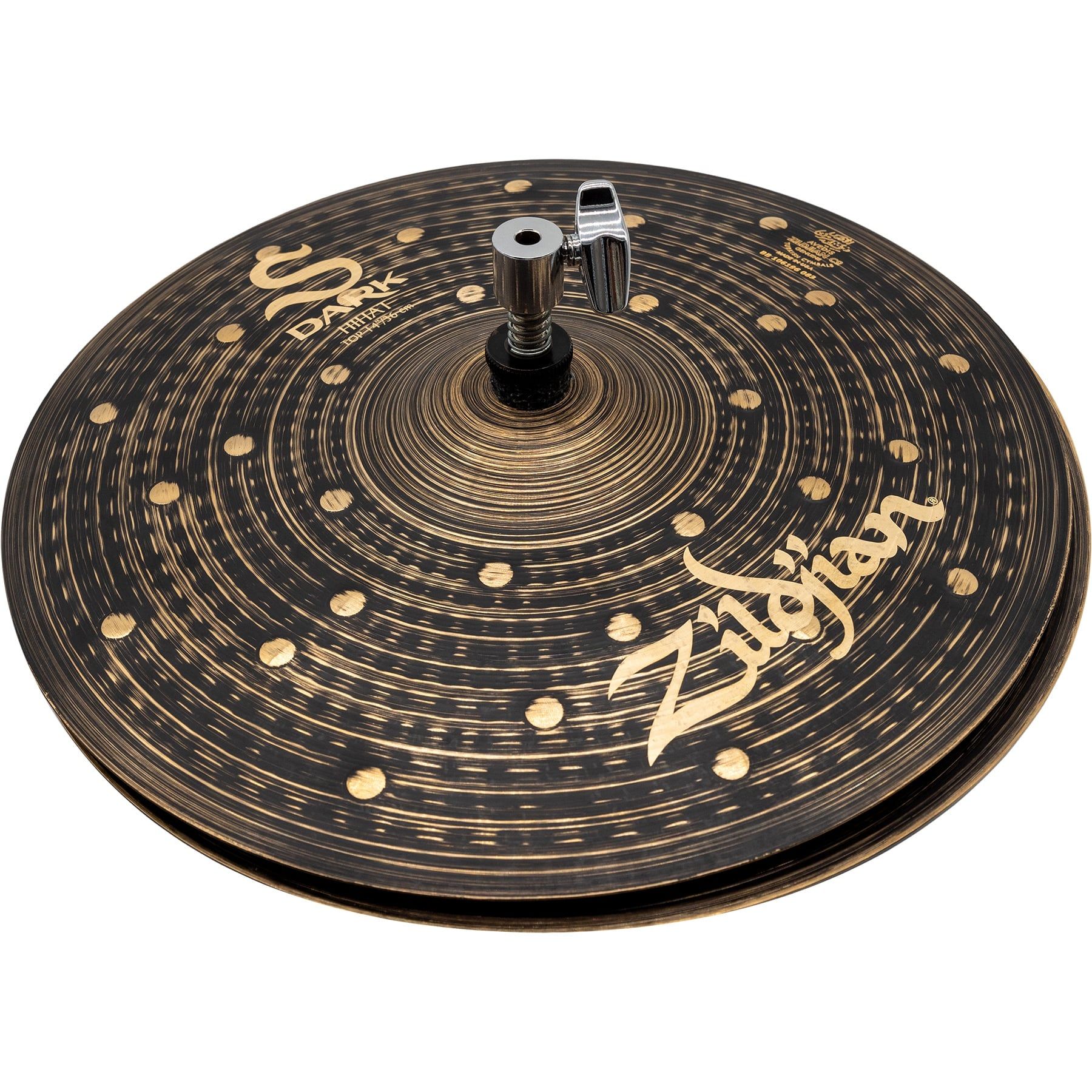  ZILDJIAN CẶP LÁ HI-HAT 14" S DARK SD14HPR (Hàng trưng bán) 