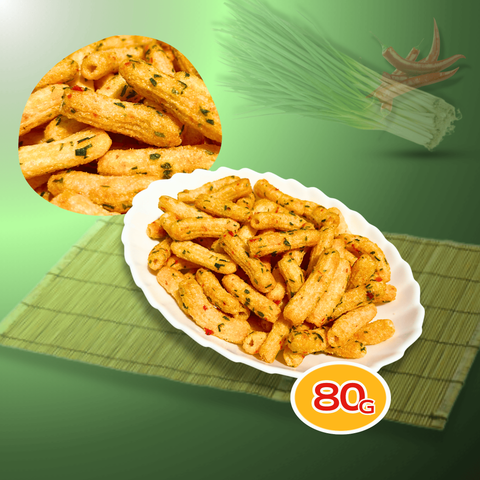  NUI SẤY HÀNH ỚT 80G DẠNG SNACK NHẬT QUỲNH 