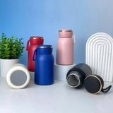  Bình Giữ Nhiệt Mini Inox 316 360ml – 5 Màu Viền Vàng Gold – Khắc Laser Từ 1 Cái – Con Hiu Hồng Gift 