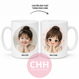  Dịch Vụ Vẽ Ảnh Thật Thành Ảnh Chibi In Ly Sứ Tốt Nghiệp – Món Quà "Độc Bản" Cho Tuổi Học Trò 