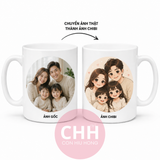 Dịch Vụ Vẽ Ảnh Thật Thành Ảnh Chibi In Ly Sứ Tốt Nghiệp – Món Quà "Độc Bản" Cho Tuổi Học Trò 