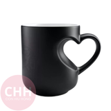  Ly Sứ Huyền Ảo Quai Lõm Tim Đổi Màu Theo Nhiệt Độ In Hình Theo Yêu Cầu - Con Hiu Hồng Gift 