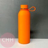  Bình Giữ Nhiệt Sơn Nhám Nhung 500ml Lõi Inox 304 – In Logo Khắc Laser – Con Hiu Hồng Gift 