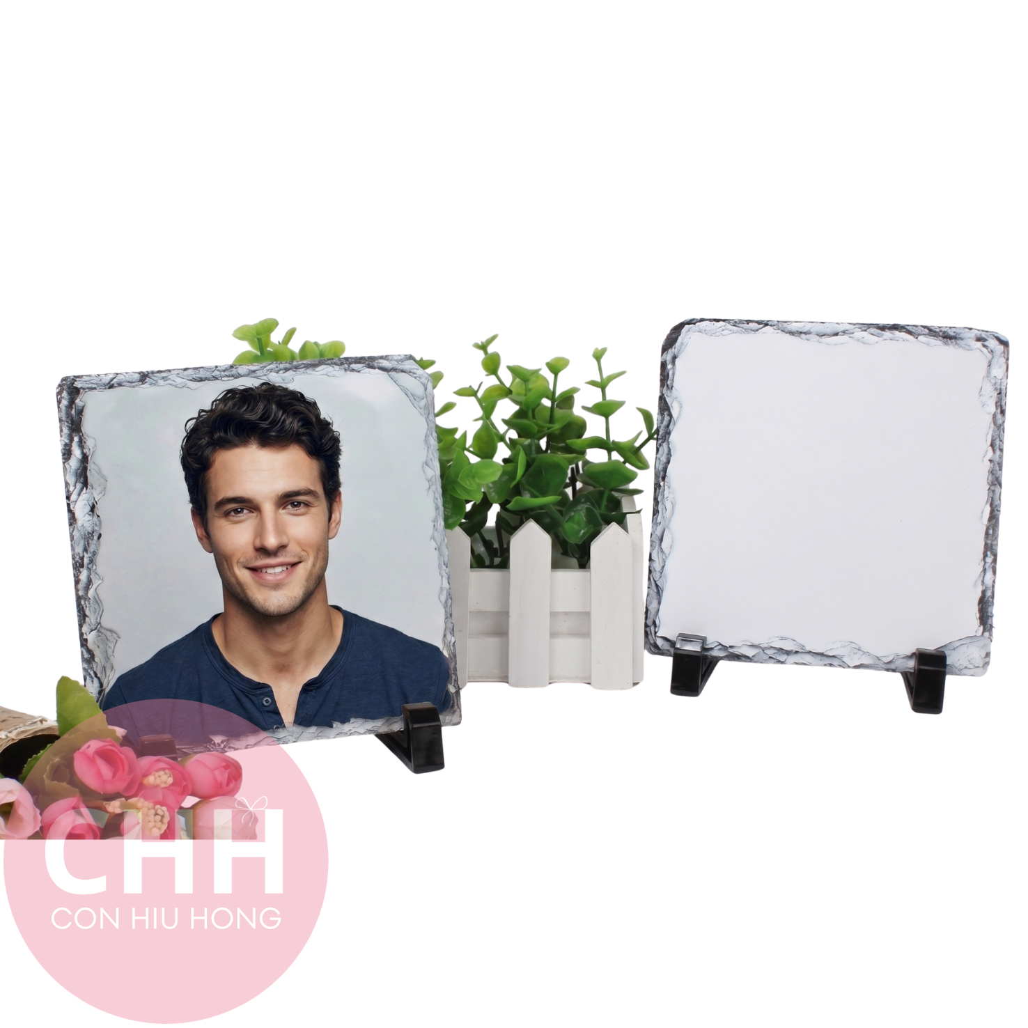  Đá Thiên Nhiên In Ảnh 15x15cm: Nhỏ Xinh Tinh Tế, Đong Đầy Tâm Giao 