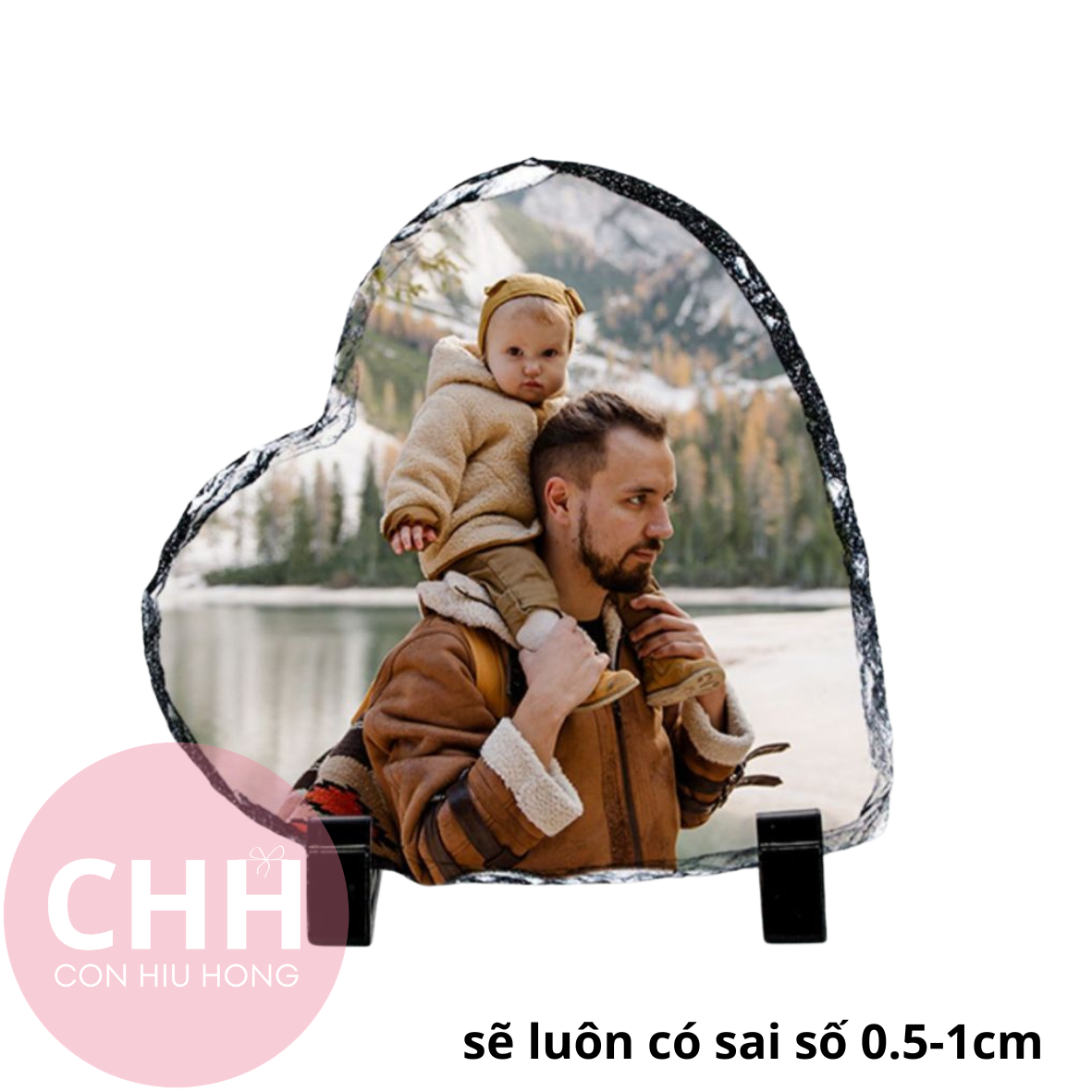  Đá Thiên Nhiên In Ảnh Hình Trái Tim: Thay Lời Muốn Nói, Gửi Trọn Yêu Thương 