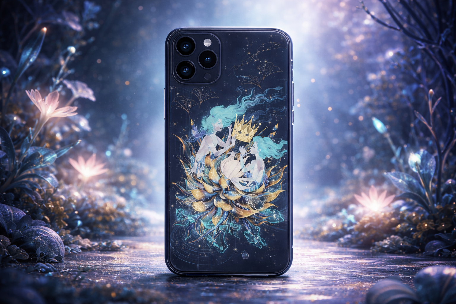  Ốp lưng iPhone Lotus Mermaid Fantasy 
