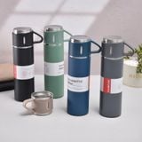  Bộ bình giữ nhiệt inox 304 kèm cốc nhỏ inox 