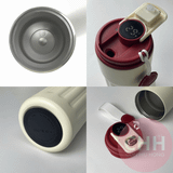  Ly Giữ Nhiệt Thông Minh Nắp LED Hiển Thị Nhiệt Độ 450ml - Lõi Inox 304 