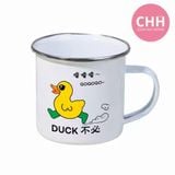  Ca Sắt Tráng Men Camping In Hình Theo Yêu Cầu - Con Hiu Hồng Gift 