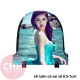  Đá Thiên Nhiên In Ảnh Hình Núi 20x20cm: Vững Như Bàn Thạch, Lưu Giữ Trọn Tâm Tình 
