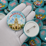  Huy Hiệu Dập Logo, Hình Ảnh 4.4cm & 5.8cm - Quà Tặng Nhỏ Gọn, Lan Tỏa Thương Hiệu 