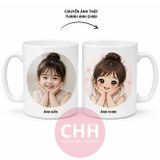  Dịch Vụ Vẽ Ảnh Thật Thành Ảnh Chibi In Ly Sứ Tốt Nghiệp – Món Quà Độc Bản Cho Tuổi Học Trò 
