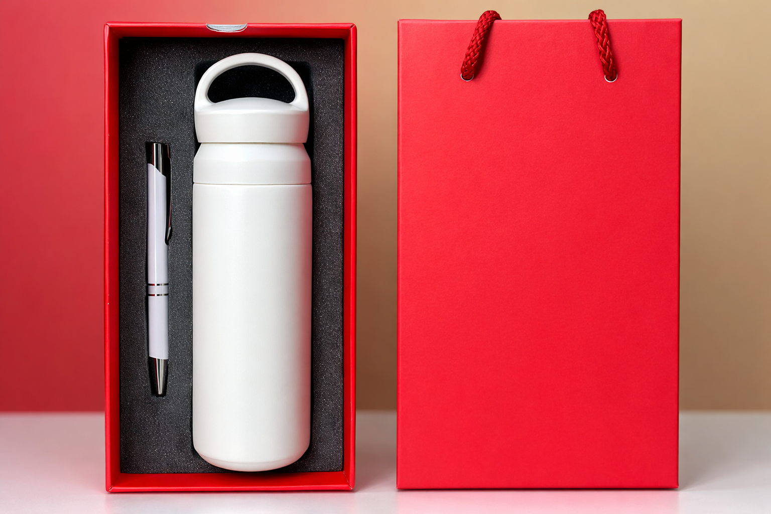  Ly giữ nhiệt in logo theo yêu cầu (màu đỏ, xanh dương, trắng, cam) 