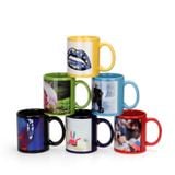  Ly Sứ Nền Màu In Hình Theo Yêu Cầu - Con Hiu Hồng Gift 