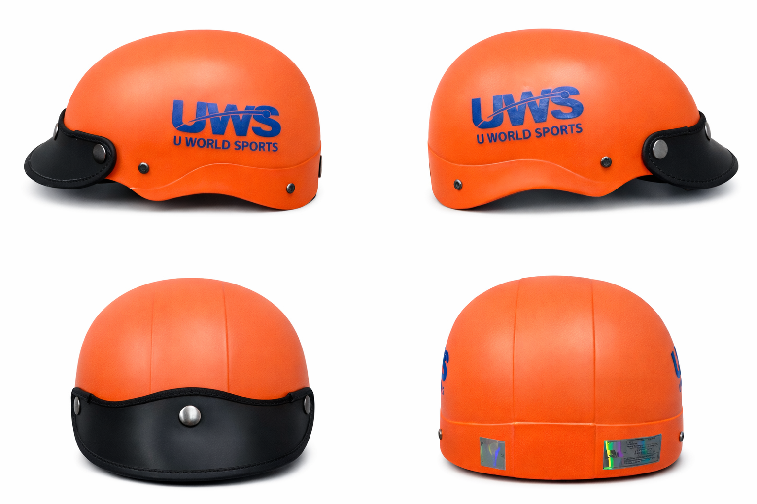  Mũ bảo hiểm nửa đầu 3 gân (Tùy chọn Nhựa PP/ABS) 