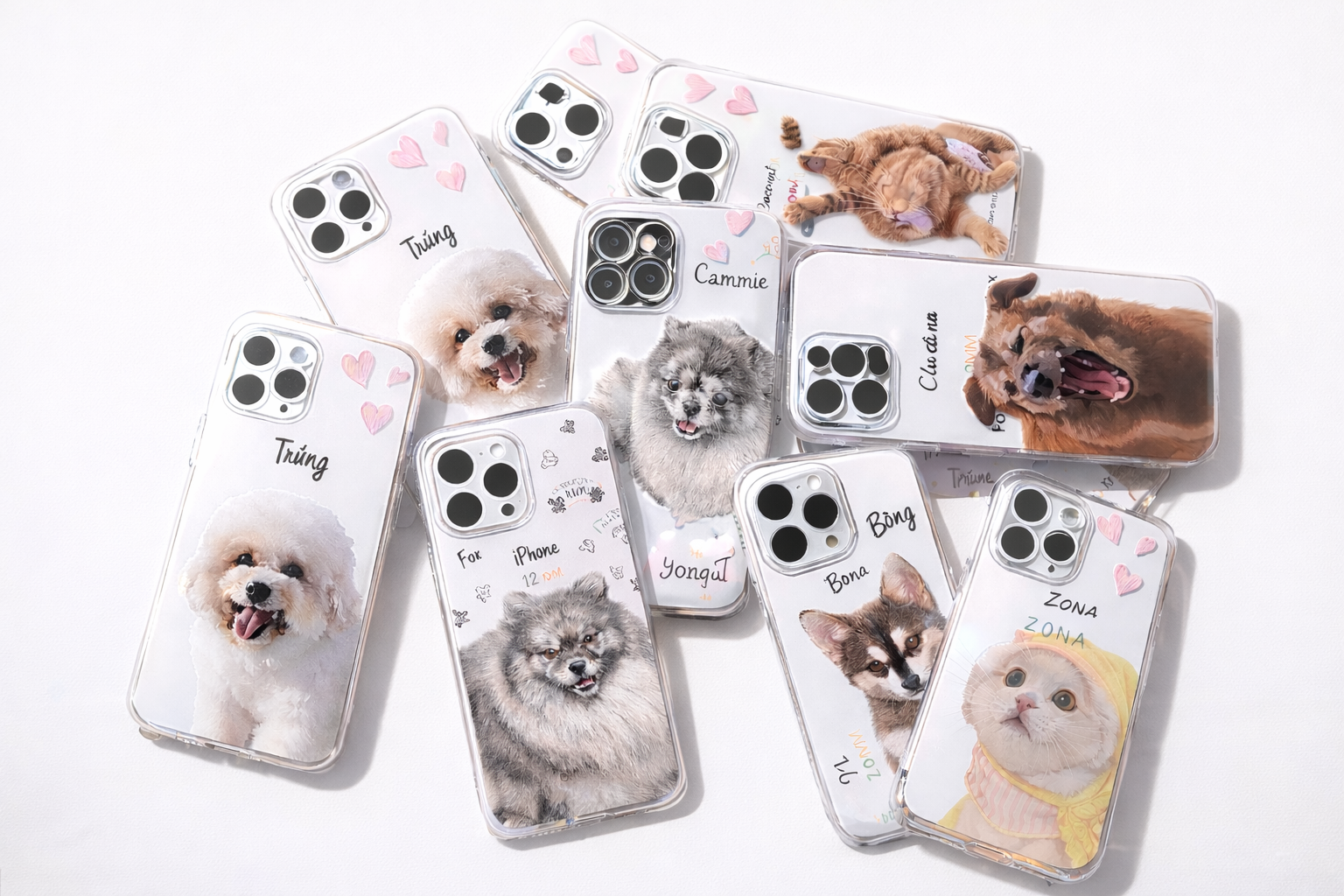  Ốp lưng điện thoại in theo yêu cầu 