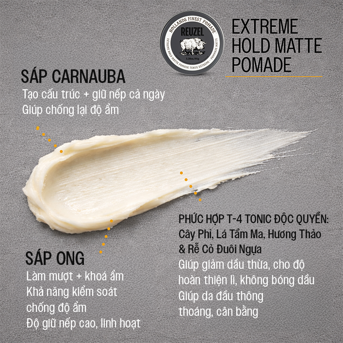 EXTREME HOLD MATTE POMADE