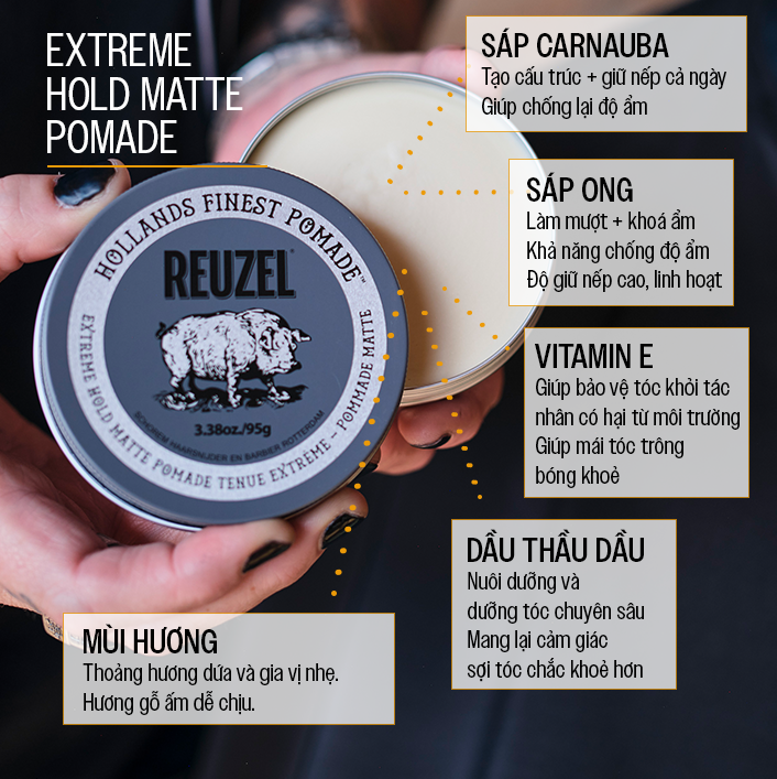 EXTREME HOLD MATTE POMADE