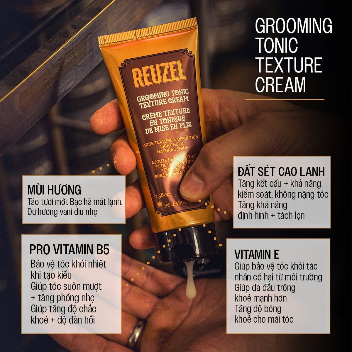 GROOMING TONIC TEXTURE CREAM