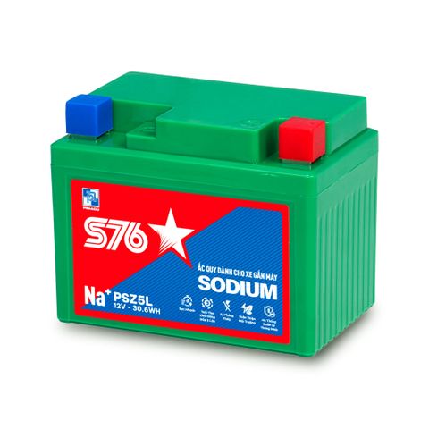  Ắc quy Sodium S76 PSZ5L - 12V - 30.6Wh 