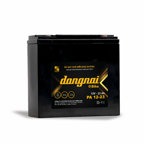  Ắc quy Xe máy điện Đồng Nai PA 12-23 - 12V - 23Ah 