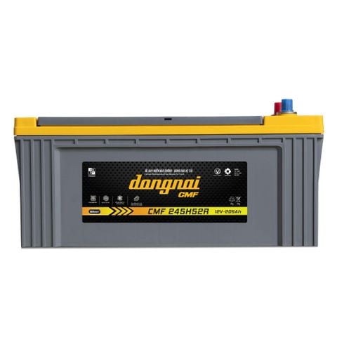  Ắc quy khô miễn bảo dưỡng Đồng Nai CMF 245H52R - 12V - 205Ah 