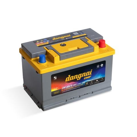  Ắc quy khô miễn bảo dưỡng Đồng Nai CMF DIN78 [LN3] - 12V - 78Ah 