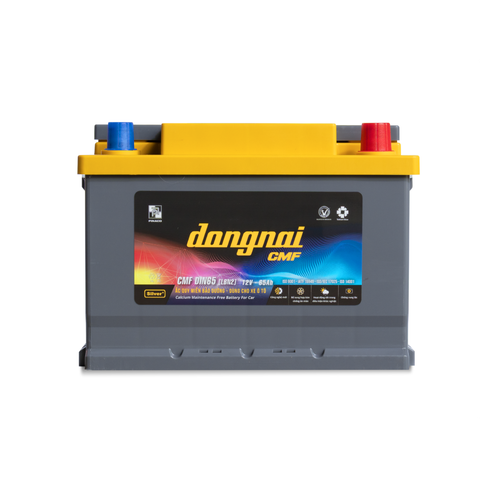  Ắc quy khô miễn bảo dưỡng Đồng Nai CMF DIN65 [LBN2] - 12V - 65Ah 