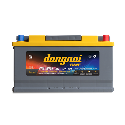  Ắc quy khô miễn bảo dưỡng Đồng Nai CMF DIN90 [LN5] - 12V - 90Ah 