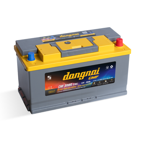  Ắc quy khô miễn bảo dưỡng Đồng Nai CMF DIN90 [LN5] - 12V - 90Ah 