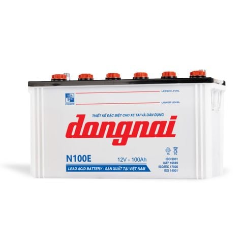  Ắc quy Xe tải Đồng Nai N100E - 12V - 100Ah 