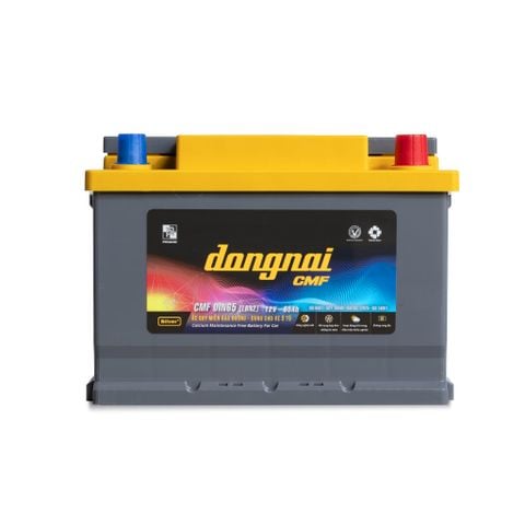  Ắc quy Dongnai CMF DIN65 [LBN2] - 12V - 65Ah miễn bảo dưỡng- dùng cho oto 