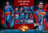 [ĐẶT TRƯỚC] HOT TOYS EXCLUSIVE MMS812 : Superman™ - Superman™ & Krypto™ 1/6th scale Collectible Set