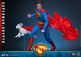 [ĐẶT TRƯỚC] HOT TOYS EXCLUSIVE MMS812 : Superman™ - Superman™ & Krypto™ 1/6th scale Collectible Set