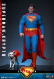 [ĐẶT TRƯỚC] HOT TOYS EXCLUSIVE MMS812 : Superman™ - Superman™ & Krypto™ 1/6th scale Collectible Set