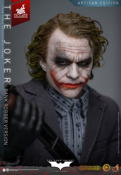 [ĐẶT TRƯỚC] HOT TOYS Exclusive DX51AE  - The Dark Knight Trilogy - 1/6th scale The Joker (Bank Robber Version) (Artisan Edition) Collectible Figure