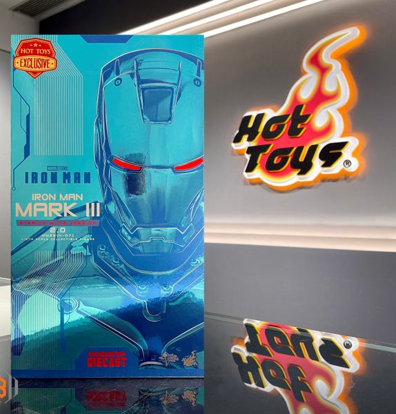 [ĐẶT TRƯỚC] HOT TOYS EXCLUSIVE - MMS814D71 - Iron Man Mark III (Stealth Mode Version) 2.0 1/6 Collectible Figure
