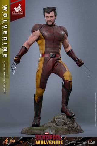 [ĐẶT TRƯỚC] HOT TOYS EXCLUSIVE - MMS831 - Deadpool & Wolverine : Wolverine (Classic Brown and Tan)  1/6 Collectible Figure