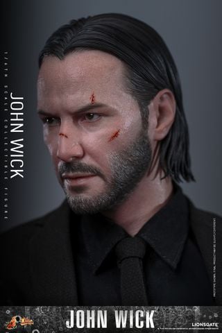 [ĐẶT TRƯỚC]  HOT TOYS MMS832B  - JOHN WICK: CHAPTER 1 : JOHN WICK® SCLUPT TÓC NHỰA (SPECIAL BONUS VERSION)