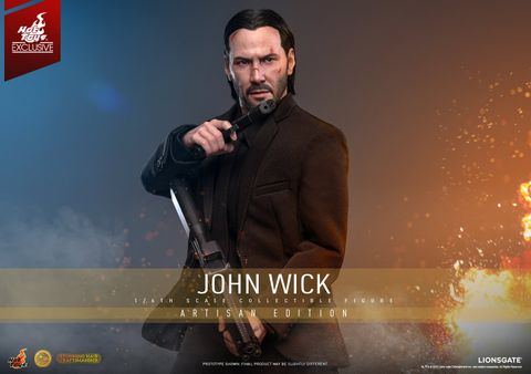 [ĐẶT TRƯỚC]  HOT TOYS MMS833AEB  - JOHN WICK: CHAPTER 1 : JOHN WICK® ARTISAN (SPECIAL BONUS VERSION)