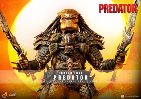 [ĐẶT TRƯỚC] HOT TOYS CMS029B Predator : Broken Tusk Predator (Special Edition) 1/6th scale Collectible Figure