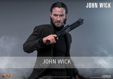 [ĐẶT TRƯỚC]  HOT TOYS MMS832B  - JOHN WICK: CHAPTER 1 : JOHN WICK® SCLUPT TÓC NHỰA (SPECIAL BONUS VERSION)