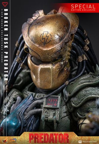 [ĐẶT TRƯỚC] HOT TOYS CMS029B Predator : Broken Tusk Predator (Special Edition) 1/6th scale Collectible Figure