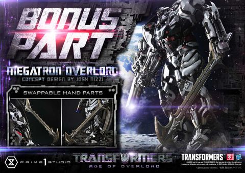 [ĐẶT TRƯỚC] Prime 1 Studios : Megatron Overlord (Design by Josh Nizzi) Bonus Version