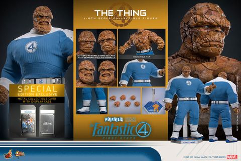 [ĐẶT TRƯỚC] Hot Toys MMS813B : The Fantastic Four: First Steps : The Thing (Special version) 1/6th scale Collectible Figure