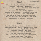  Bộ Sưu Tập Băng Nhạc Album Nhạc Xuân Shotguns 1,2,3,4,5 - Nhạc Hay Trước 1975 - Băng 90p Thu Theo Yêu Cầu. 