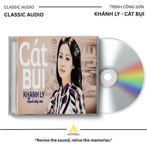  Đĩa CD Trịnh Công Sơn - Album Cát Bụi Do Khánh Ly Thể Hiện 