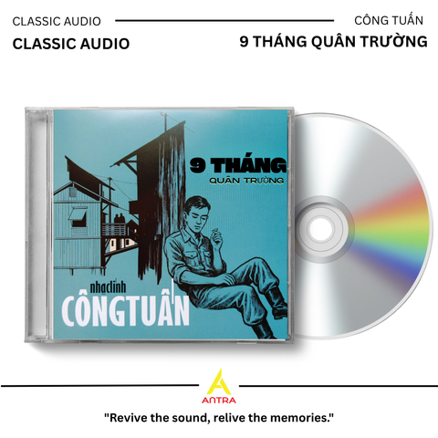  Đĩa CD Nhạc Lính Công Tuấn - Album 9 Tháng Quân Trường 