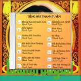  Đĩa CD Tiếng Hát Thanh Tuyền 1 - Tuyển Tập Nhạc Vàng, Bolero Hay Nhất - Đĩa CD 70 Phút 